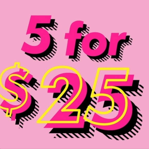 ๐ 5 For $25 ๐ - Picture 1 of 1